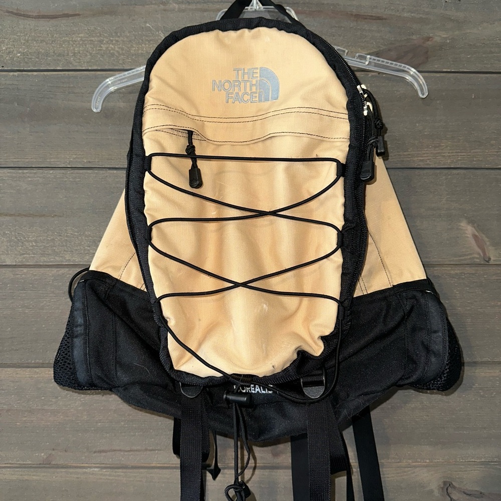 The North Face Borealis Tan and Black Men's Backpack